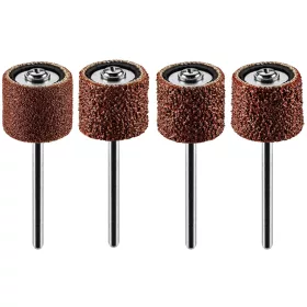   Neo Tools Csiszolóhüvely 12.7mm, K60, K80, K120, K240, készlet 100db + szár 3.2mm, 2db