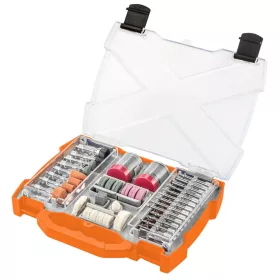   Neo Tools Tartozékkészlet mini fúró- és csiszológéphez, 99db