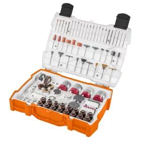   Neo Tools Tartozékkészlet mini fúró- és csiszológéphez, 286db
