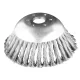 Neo Tools Drótkorong, fazékkefe sodrott 150x25.4mm benzines kaszákhoz