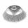 Neo Tools Drótkorong, fazékkefe hullámos 150x25.4mm benzines kaszákhoz