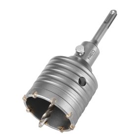   Neo Tools Koronafúró, körkivágó, 65mm, SDS PLUS szárral és központfúróval