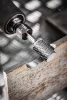 Neo Tools Keményfém marófej, turbómaró, B, hengeres, frontélezéssel, 12x25mm, szár méret 6x45mm