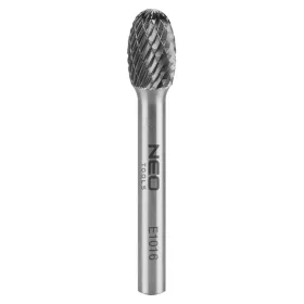   Neo Tools Keményfém marófej, turbómaró, E csepp, ovális, 10x16mm, szár méret 6x45mm