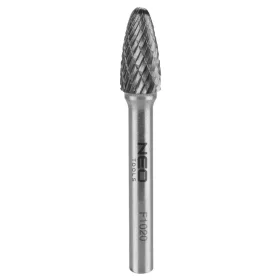   Neo Tools Keményfém marófej, turbómaró, F csúcsíves, 10x20mm, szár méret 6x45mm