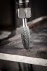 Neo Tools Keményfém marófej, turbómaró, H lángnyelv, 12x32mm, szár méret 6x45mm