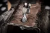 Neo Tools Keményfém marófej, turbómaró, H lángnyelv, 12x32mm, szár méret 6x45mm