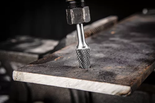 Neo Tools Keményfém marófej, turbómaró, L, kúpos, 12x30mm, szár méret 6x45mm