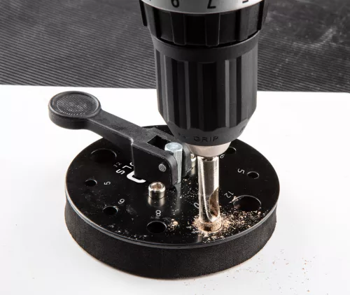 Neo Tools Gyémánt fúró- és vezető készlet, 5-12mm fúrószár, 6db