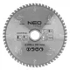 Neo Tools Körfűrészlap univerzális, keményfém fogakkal, 216x30mm, 60 fog