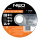 Neo Tools Vágókorong, fémhez, 115x1x22.2mm, 41A60-T-BF, 10db