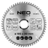 Neo Tools Körfűrészlap keményfém fogakkal, 185x30mm, 60 fog