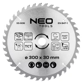   Neo Tools Körfűrészlap keményfém fogakkal, 300x30mm, 40 fog