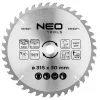Neo Tools Körfűrészlap keményfém fogakkal, 315x30mm, 40 fog
