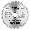 Neo Tools Körfűrészlap alu-hoz, keményfém fogakkal, 250x30mm, 100 fog