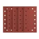 Neo Tools Csiszolópapír tépőzáras 115x230mm, K120, lyukas 5db