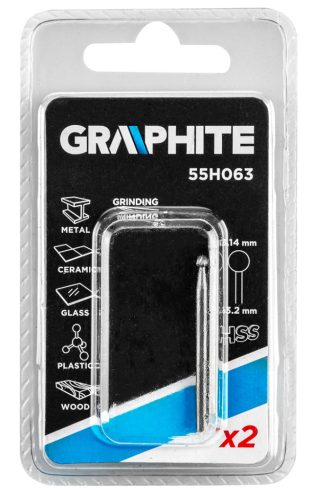 Graphite Csapos turbómaró 1.4mm, gömb, szár 3.2mm, 2db
