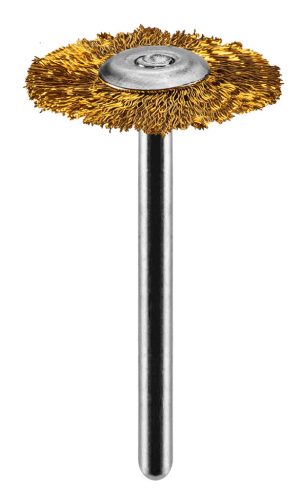 Graphite Csapos kefe készlet 3db, sárgaréz befejezőkefe, pohárkefe, kerékkefe