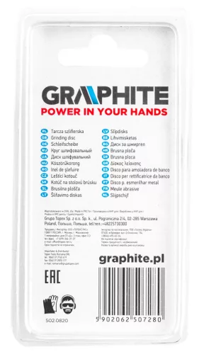 Graphite Vágótárcsa, korund/szilícium-karbid, 20mm, 2mm, 10db