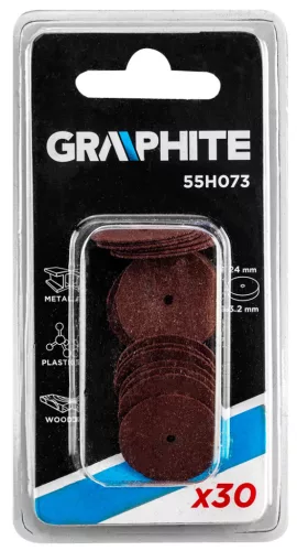 Graphite Vágótárcsa, korund/szilícium-karbid, 24x3.2mm, 30db