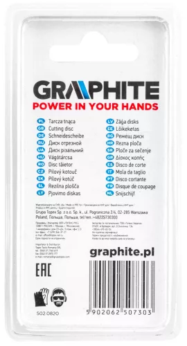 Graphite Vágótárcsa, korund/szilícium-karbid, 24x3.2mm, 30db