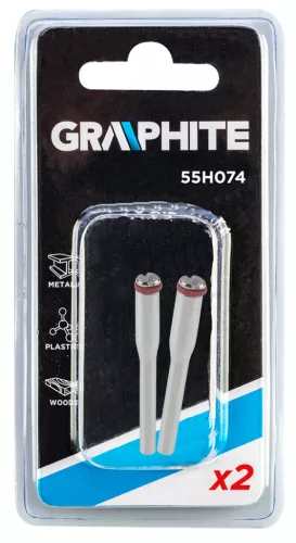 Graphite Befogótengely vágótárcsákhoz 3.2mm, 2db