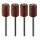 Graphite Csiszolóhüvely 6.3mm, K60, K80, K120, K240, set 100db + szár 3.2mm, 2db