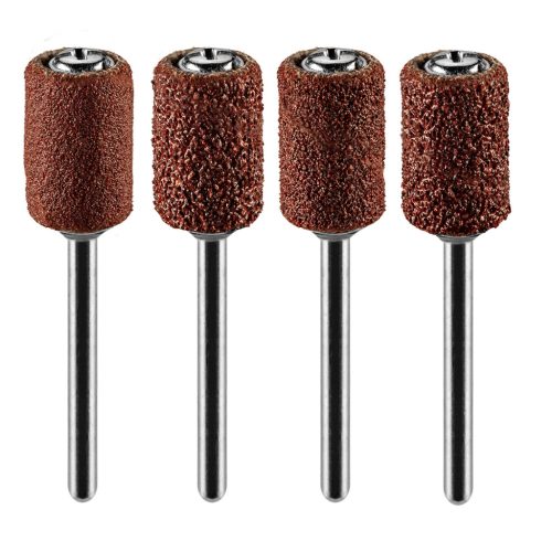 Graphite Csiszolóhüvely 6.3mm, K60, K80, K120, K240, set 100db + szár 3.2mm, 2db