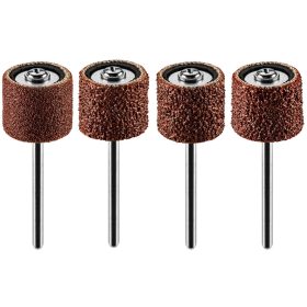   Graphite Csiszolóhüvely 12.7mm, K60, K80, K120, K240, készlet 100db + szár 3.2mm, 2db