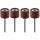 Graphite Csiszolóhüvely 12.7mm, K60, K80, K120, K240, készlet 100db + szár 3.2mm, 2db