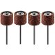 Graphite Csiszolóhüvely 12.7mm, K60, K80, K120, K240, készlet 100db + szár 3.2mm, 2db