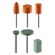 Graphite Csiszolókészlet mini fúró- és csiszológéphez, 11db