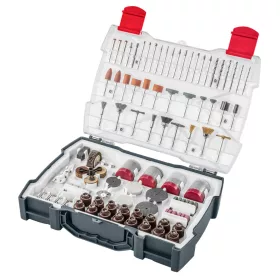   Graphite Tartozékkészlet mini fúró- és csiszológéphez, 286db