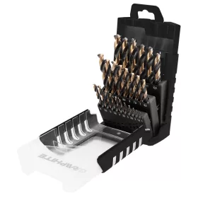   Graphite HSS-CNC csigafúró készlet, 124°, Pro-Tec, 1-13mm, 25db