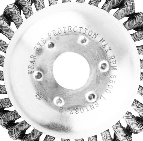 Graphite Drótkorong, fazékkefe sodrott 150 x 25,4mm benzines kaszákhoz