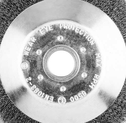 Graphite Drótkorong, fazékkefe hullámos 200 x 25, 4mm benzines kaszákhoz