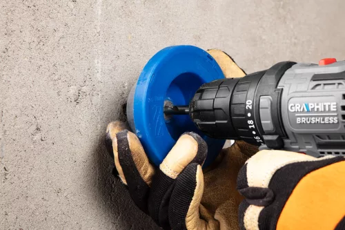 Graphite Porgyűjtő adapter fúrógépekhez, 4-10mm átmérőig