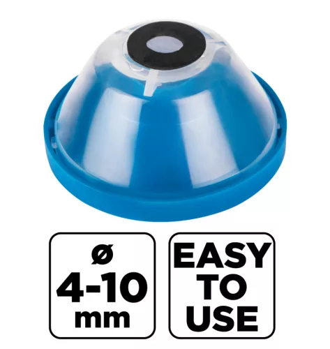 Graphite Porgyűjtő adapter fúrógépekhez, 4-10mm átmérőig