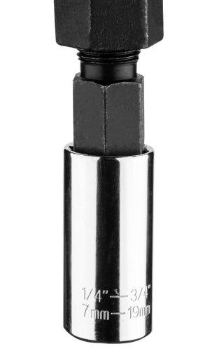 Graphite Univerzális dugókulcs 7-19mm, 1/4" alumínium-3/4" alumínium