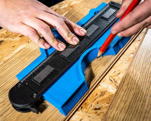 Graphite Kontúrátjelölő sablon 250mm