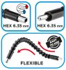 Graphite Flexibilis bittartó fúró és csavarozó géphez 290mm