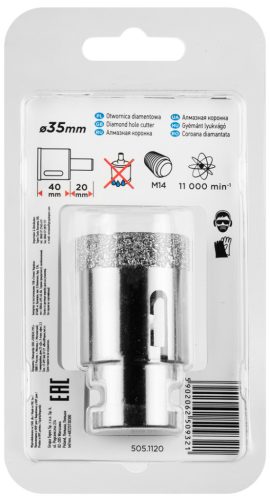 Graphite Körkivágó, gyémántos 35mm, M14