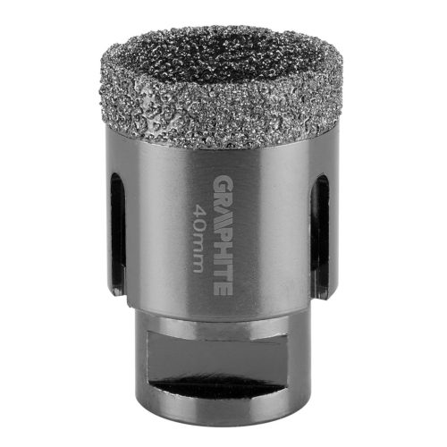 Graphite Körkivágó, gyémántos 40mm, M14