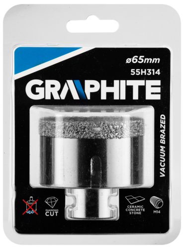 Graphite Körkivágó, gyémántos 65mm, M14