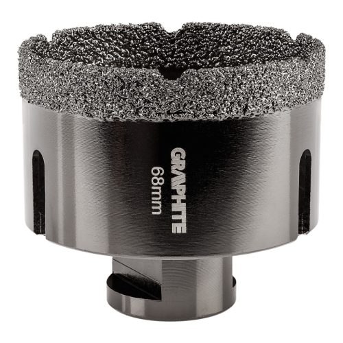 Graphite Körkivágó, gyémántos 68mm, M14