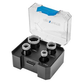   Graphite Körkivágó készlet, gyémántos, M14, 18,22.27,35mm