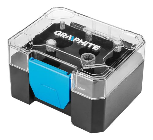 Graphite Körkivágó készlet, gyémántos, M14, 6,8,10,12,16mm