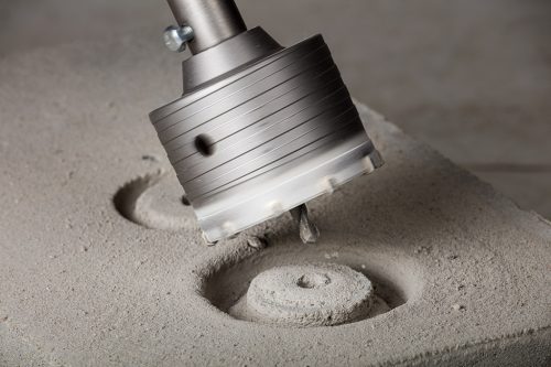 Graphite Koronafúró, körkivágó, 80mm, HEX hatszög szárral, központfúróval