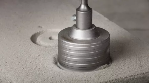 Graphite Koronafúró, körkivágó, 85mm, HEX hatszög szárral, központfúróval