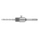 Graphite Koronafúró, körkivágó adapter, SDS-Plus szárral, központfúróval, m22, 110mm
